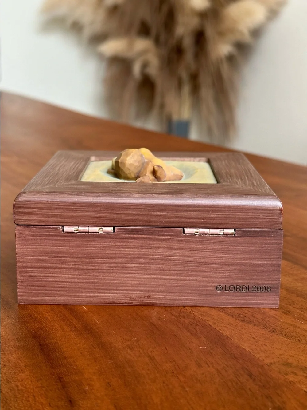 Willow Tree Quiet Strength Memory Box Equestrian Keepsake Box Cottagecore Decor